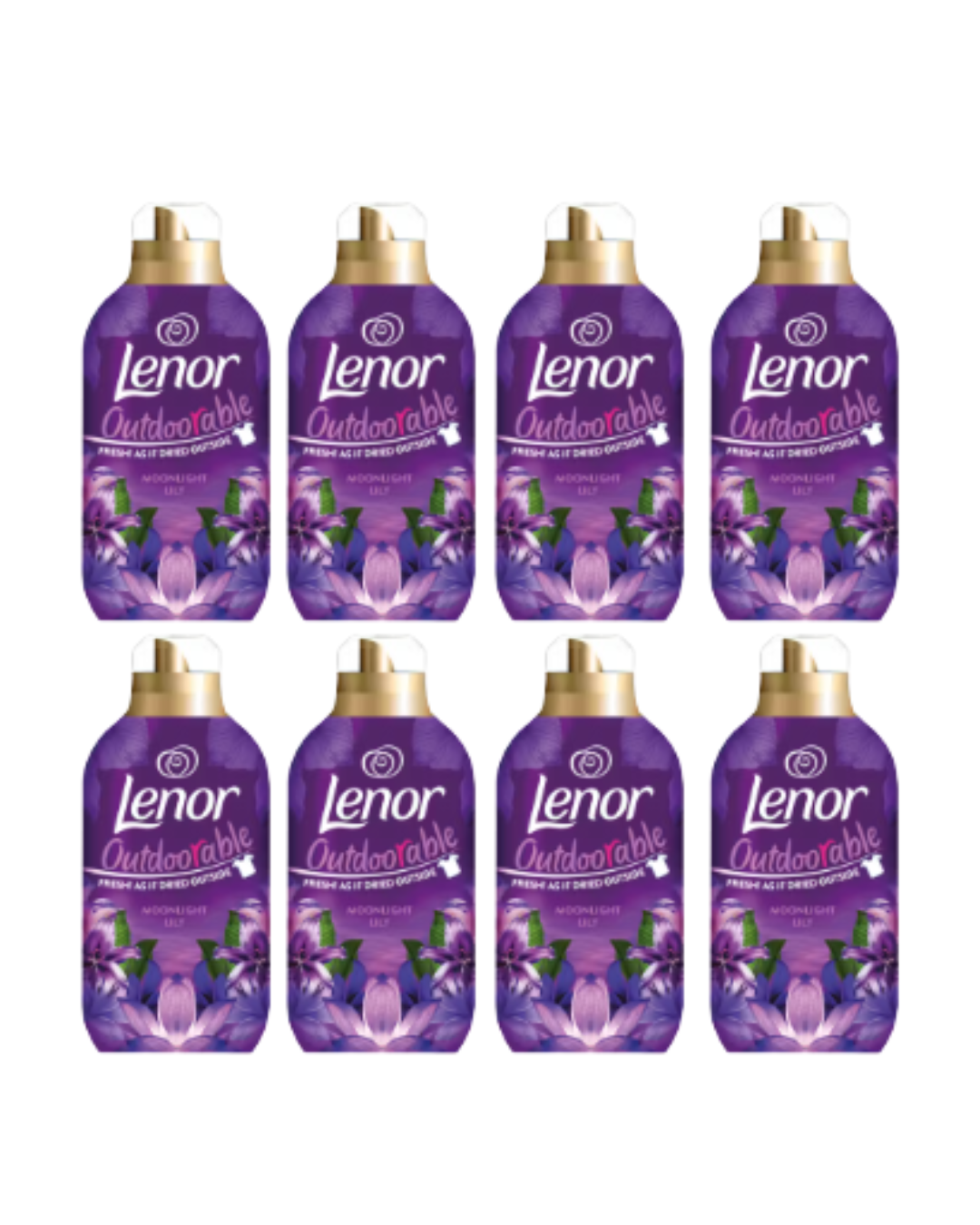 Lenor Outdoorable Moonlight Lily Fabric Conditioner (8x 69 Wash)